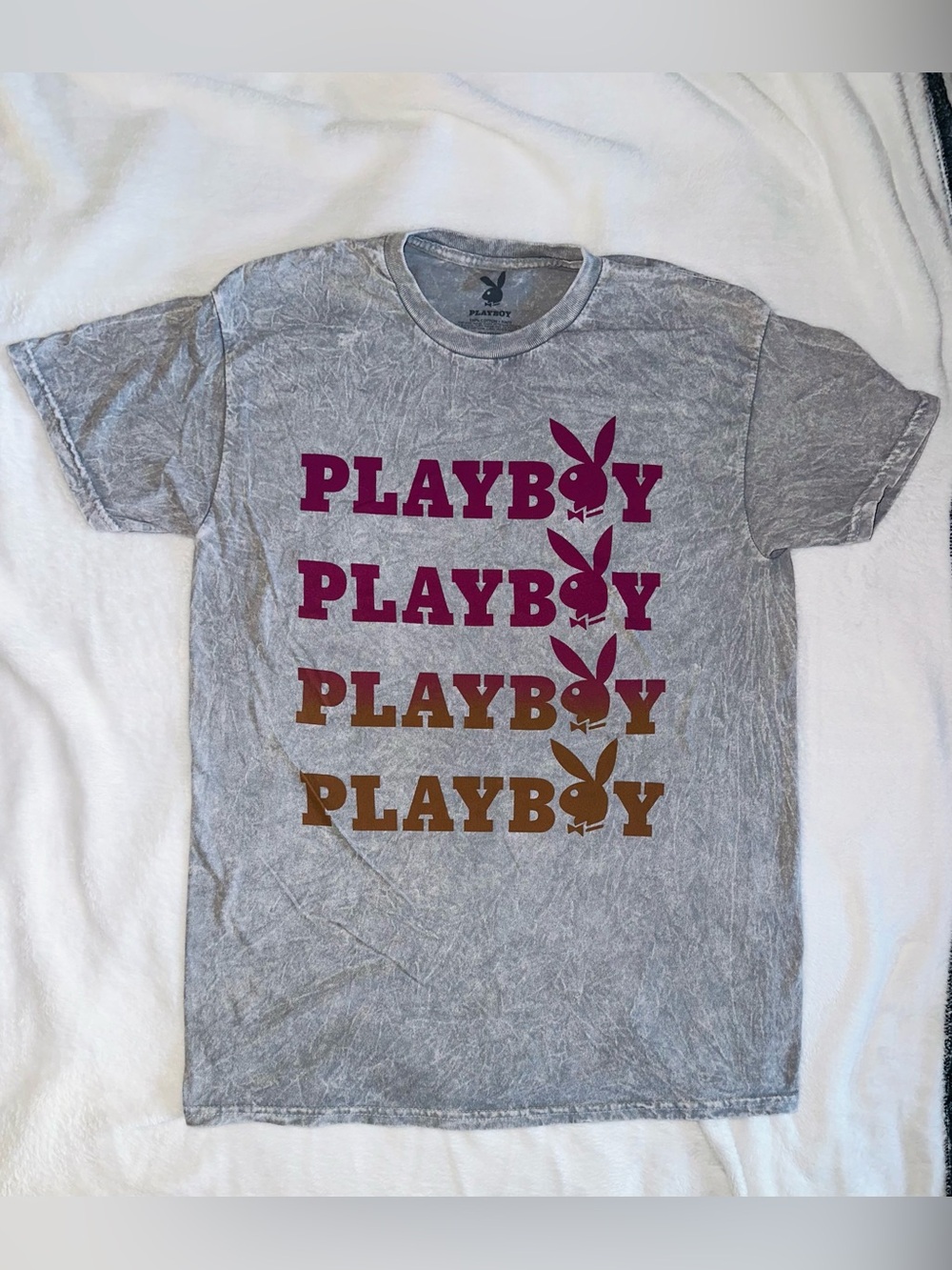 NWOT PLAYBOY Unsexed Shirt - Picture 2 of 4